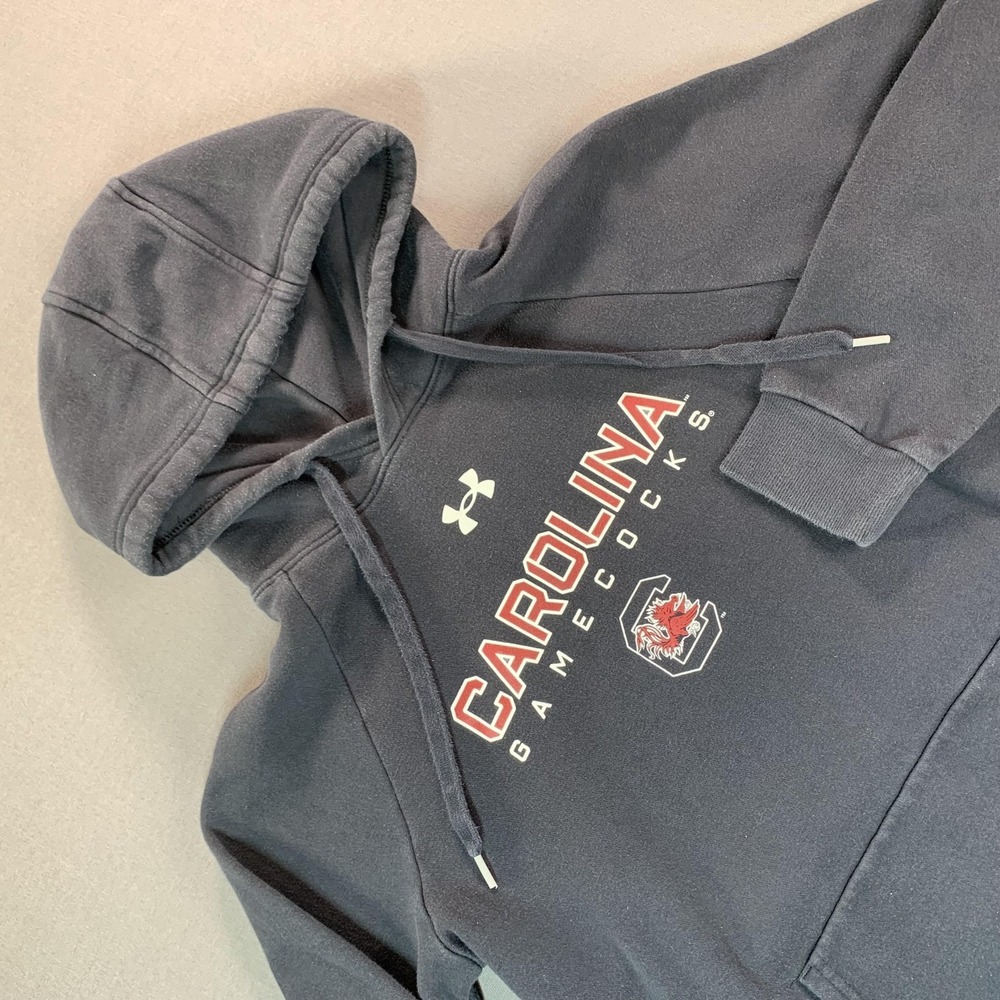 South Carolina Gamecocks Hoodie Mens Small Black NCAA Football Under Armour